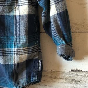 Toddlers Quicksilver Button Up Hoodie